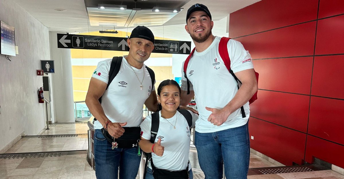 Paratletas guasavenses parten a CDMX previo a los Juegos Paralímpicos París 2024