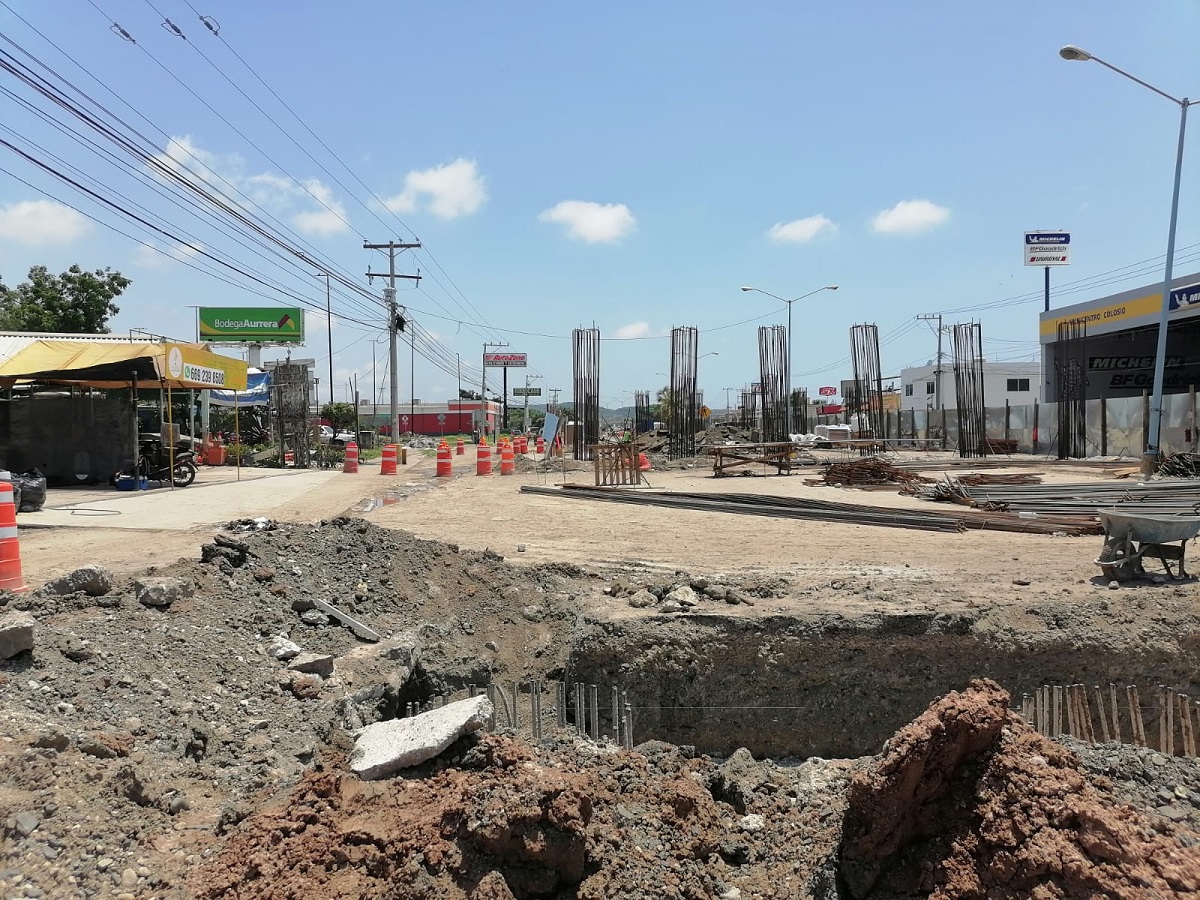 Esta semana se podría abrir un carril para evitar congestionamiento vial en la Colosio y Múnich en Mazatlán