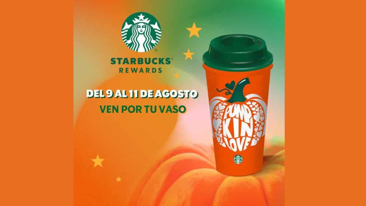 Starbucks presenta su vaso Pumpkin Love: La edición limitada que los fanáticos no querrán perderse