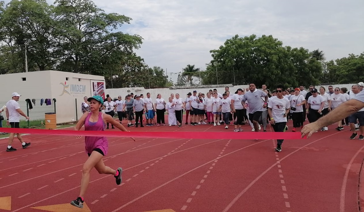 Se lleva a cabo la segunda carrera de trabajadores del Snadetissste en Mazatlán