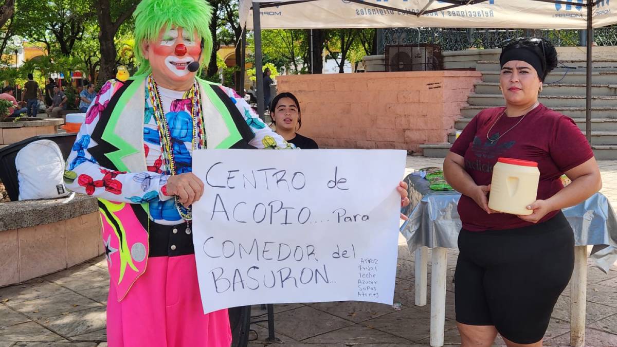 Realiza colecta de alimentos para comedor comunitario de pepenadores