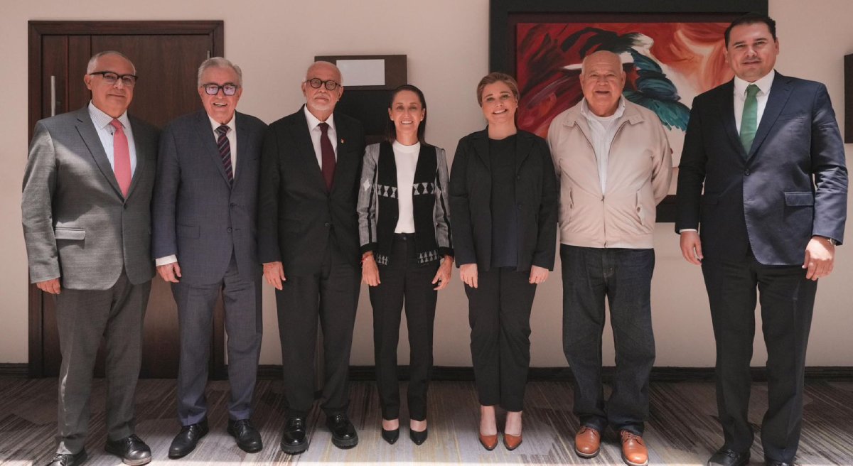 Rocha Moya presenta a Sheinbaum plan de obras prioritarias para Sinaloa; incluida la Topo-Chihuahua