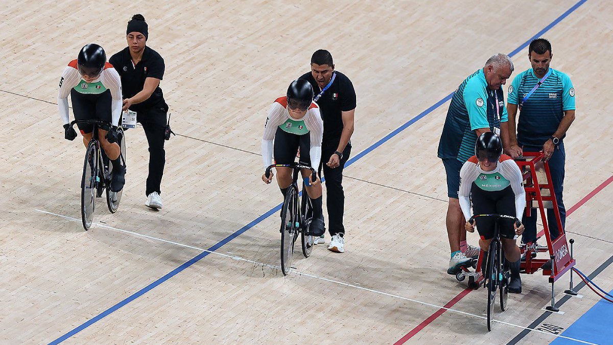 México ya tiene rival para primera ronda de velocidad por equipos en París 2024