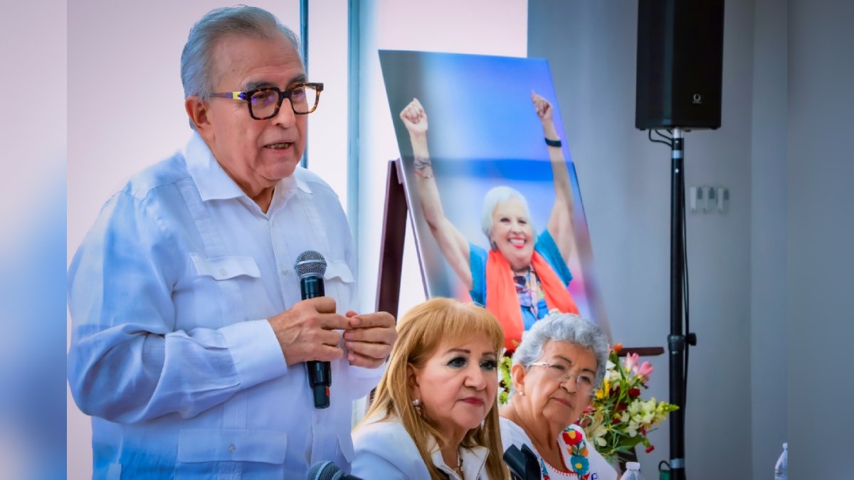 Encabeza Rocha emotivo homenaje a la activista Mara Aréchiga, precursora del feminismo en Sinaloa