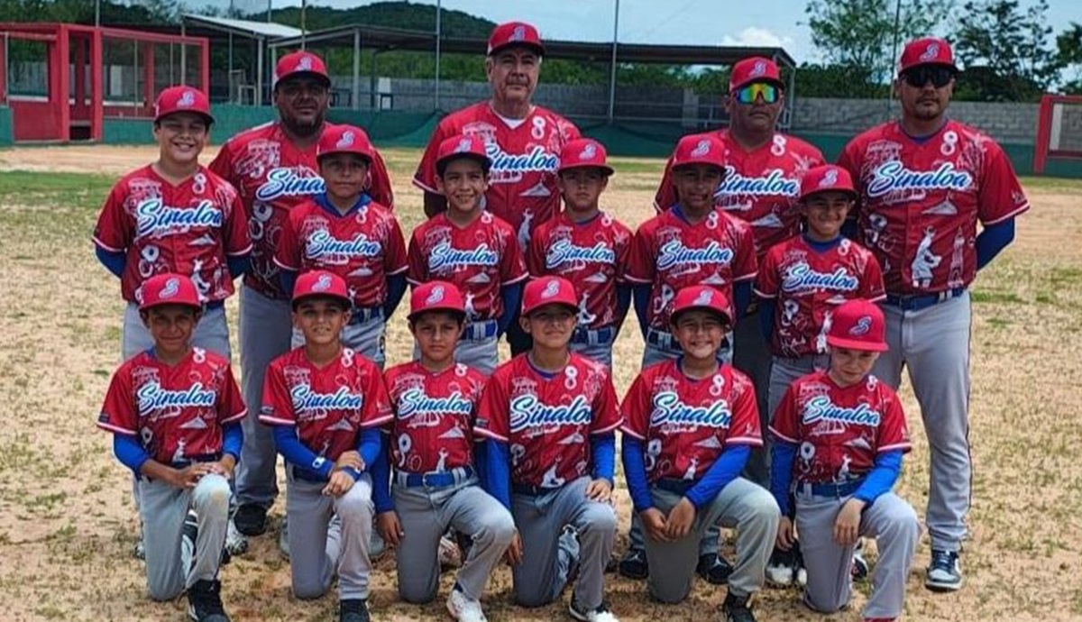 Sinaloa peleará por su pase a la final en Nacional de Beisbol 9-10 años en Veracruz