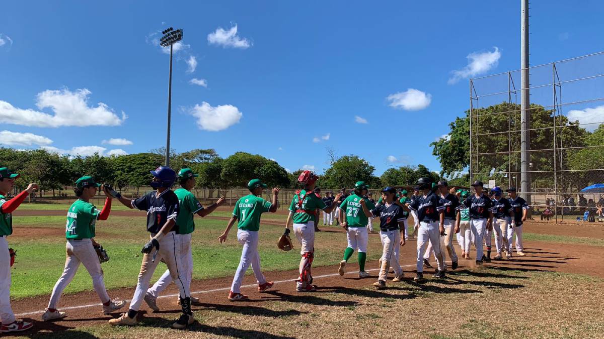 Sinaloa México Verde inicia con triunfo el mundial de béisbol Japan Boys en Hawaii
