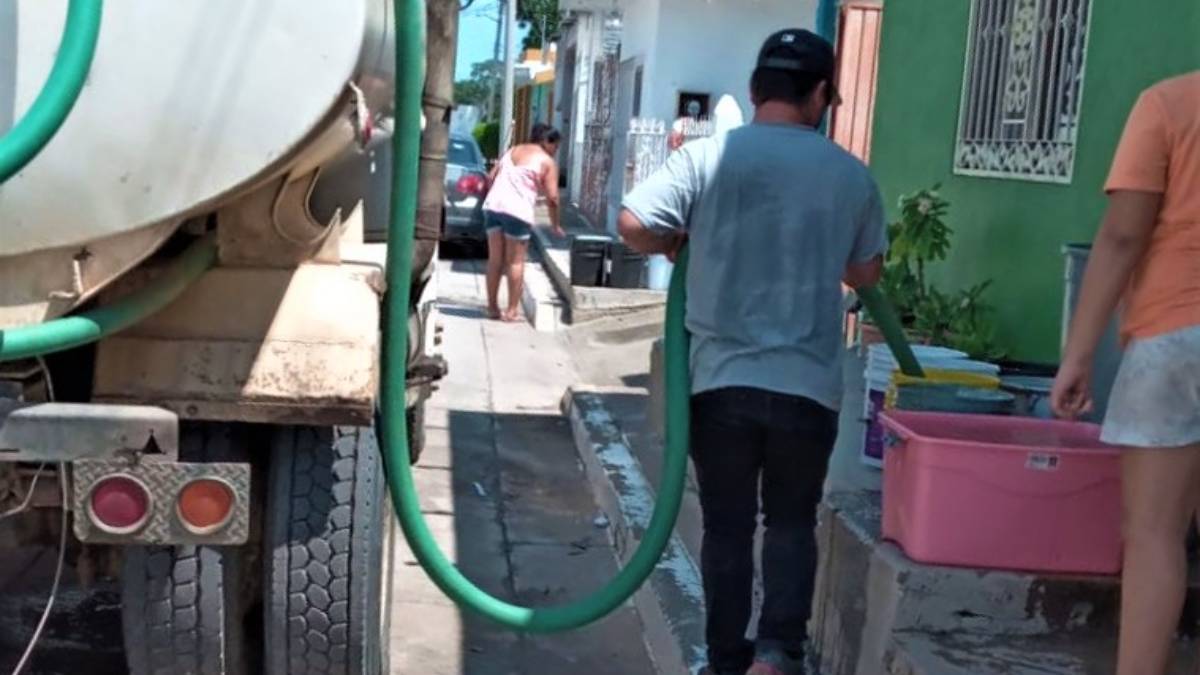 Tienen inicio de semana sin agua en Villa Unión y El Walamo