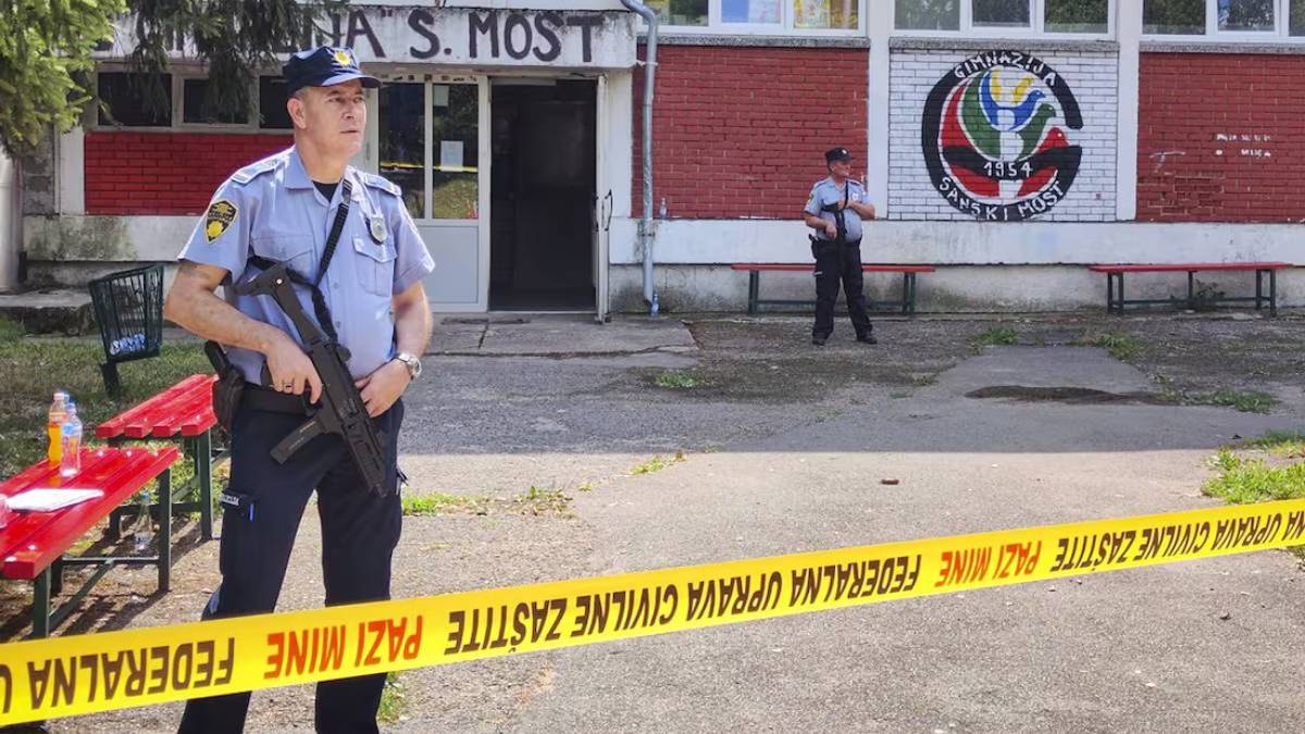 Tiroteo en escuela de Bosnia deja tres muertos; autor intenta quitarse la vida