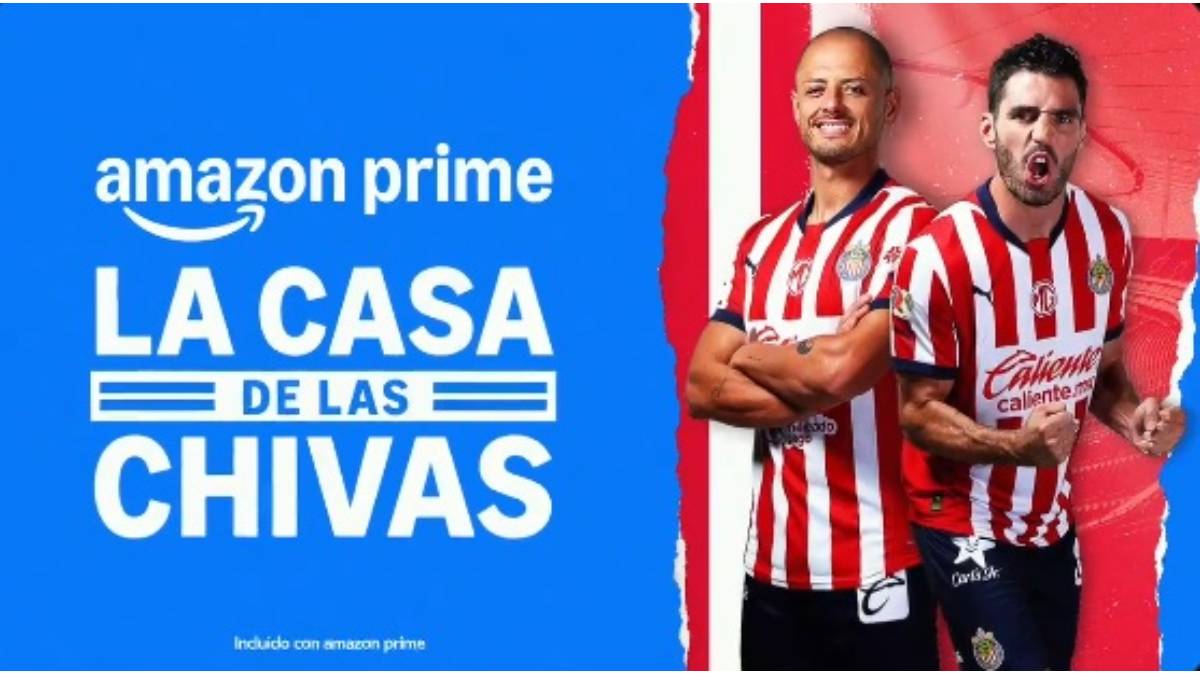 VIDEO ¡A contratarlo! Chivas de Guadalajara da la bienvenida a Amazon Prime Video, como su nueva casa