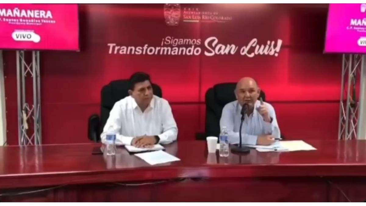 VIDEO: Alcalde de San Luis Río Colorado censura a reportero en plena conferencia. Aquí te decimos las razones