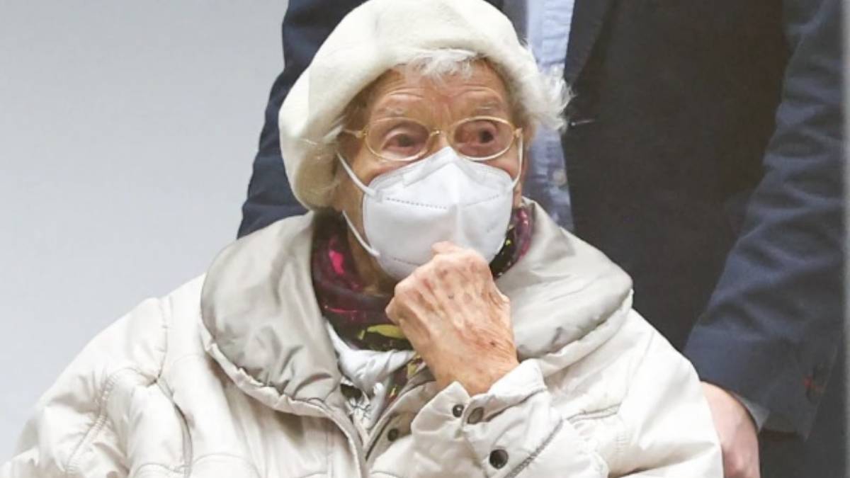 VIDEO: ¡Tarde o temprano! Abuela de 99 años es sentenciada a dos años de prisión, por haber sido secretaria nazi