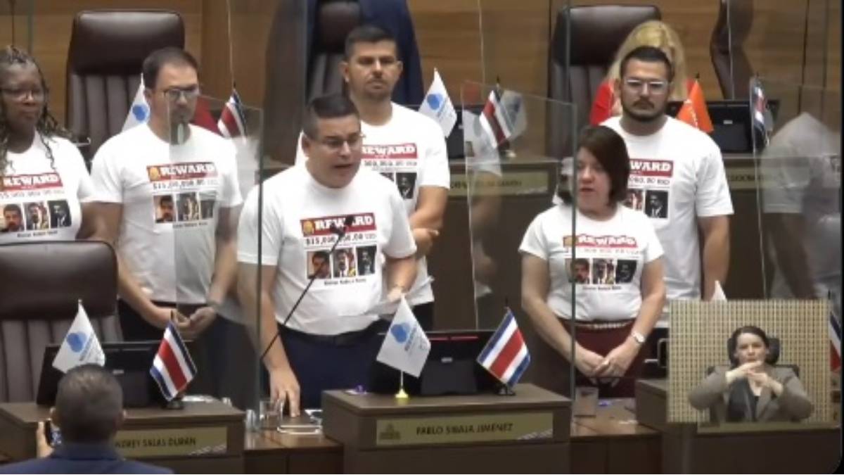 VIDEO: ¡Van por él! Diputados de Costa Rica claman por el arresto de Nicolás Maduro y la liberación de Venezuela