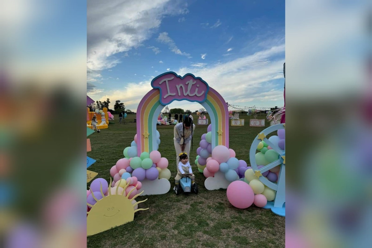 Cazzu organiza gran fiesta para su hija Inti en su primer año; en el video recortó a Christian Nodal
