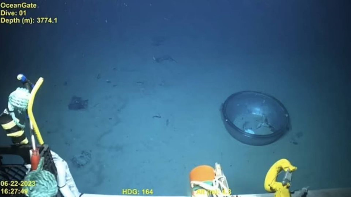 Foto | Nueva imagen del submarino Titán revela falla fatal