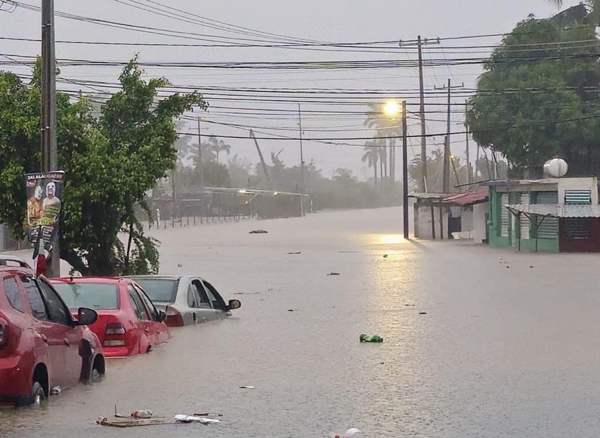 En la Octava Región Naval instalan centro de acopio para damnificados del huracán ‘John’