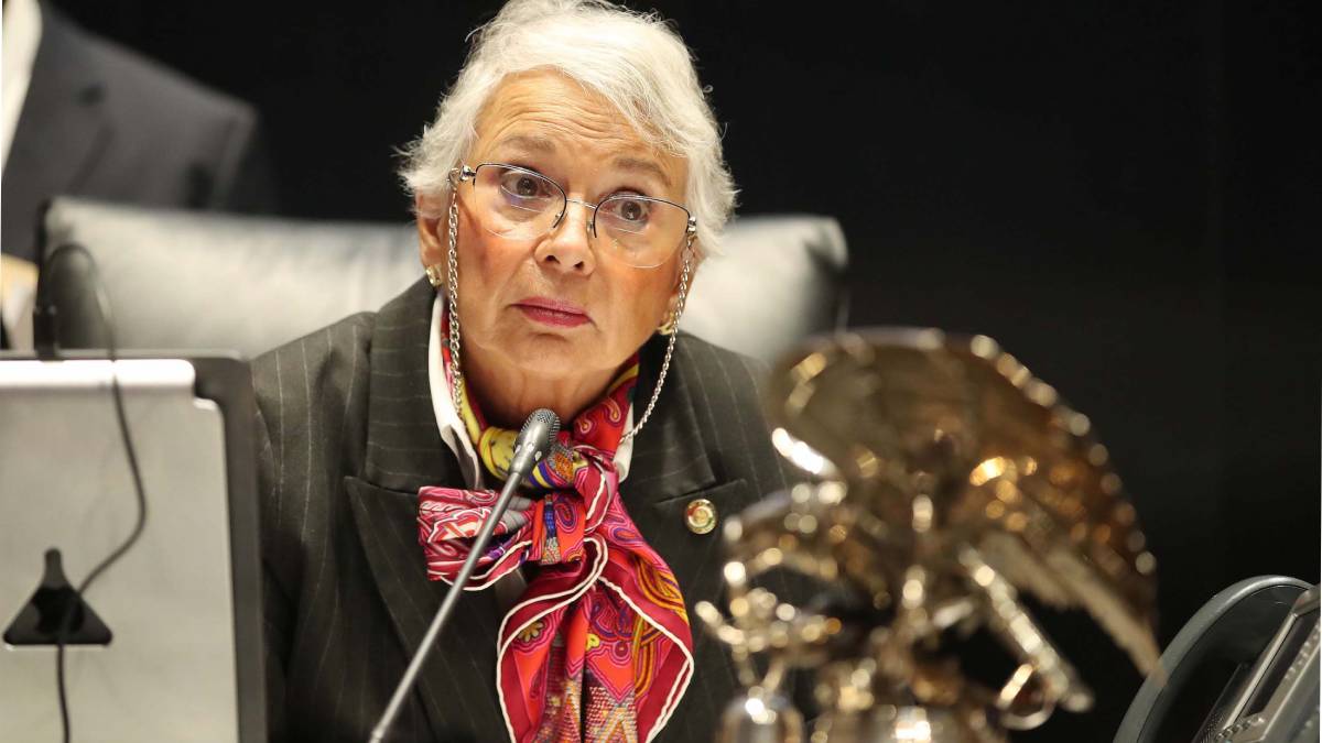 Olga Sánchez Cordero es hospitalizada por recomendación médica