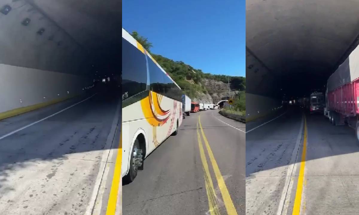 Después de 10 horas, se mantiene cerrada de la Autopista Durango-Mazatlán por hechos delictivos