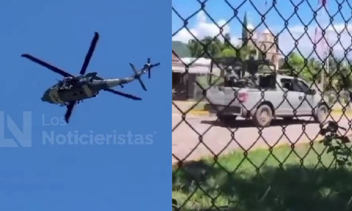 (VIDEOS) Marina realiza operativos por tierra y aire en la sierra de Badiraguato
