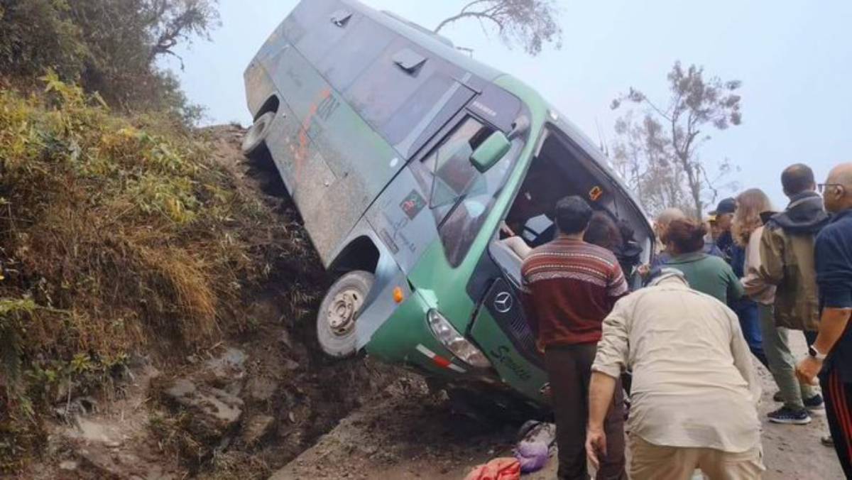 Accidente de autobús en Perú deja 4 mexicanos heridos en ruta a Machu Picchu