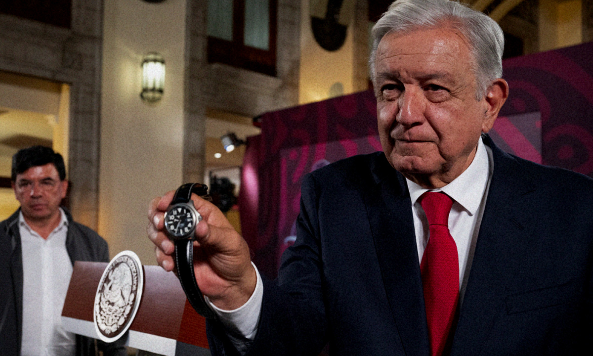Para el recuerdo… López Obrador rifará su reloj entre los periodistas de la ‘mañanera’