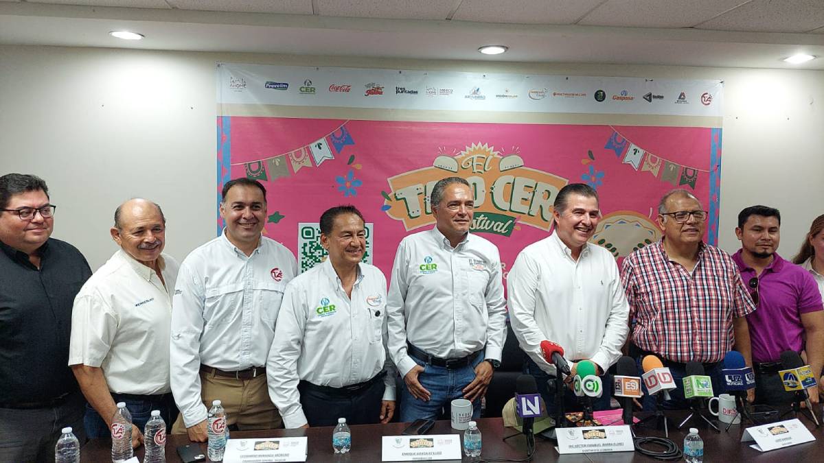 Anuncian Festival “El Taco CER” en Los Mochis