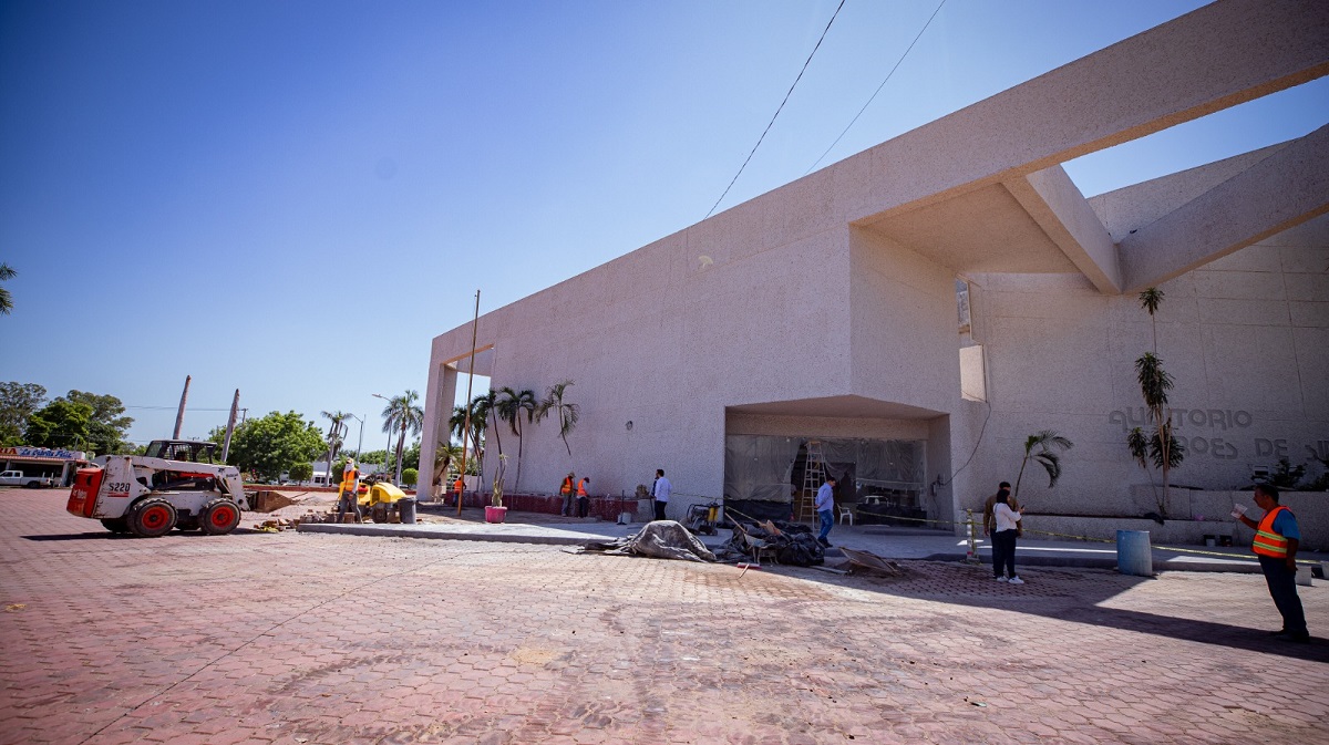 ¡Que vengan los espectáculos y cultura! Con alta tecnología el Héroes de Sinaloa estará listo el 15 de octubre
