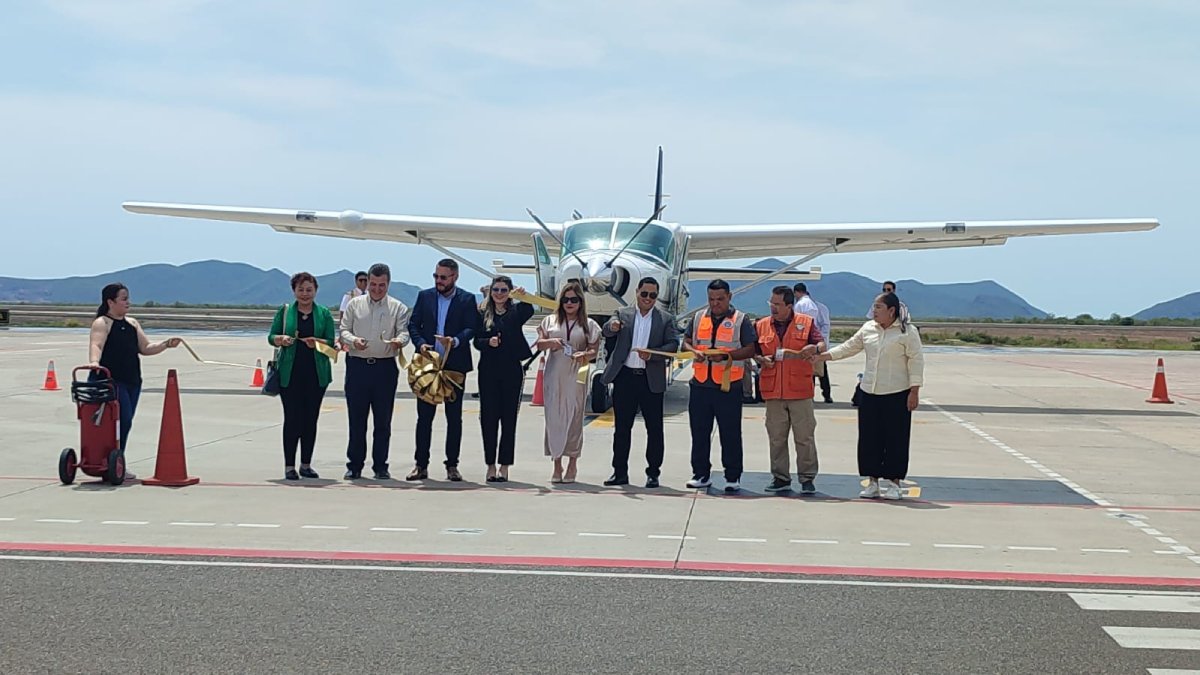 ¡A volar! Inauguran la ruta aérea Los Mochis-Creel