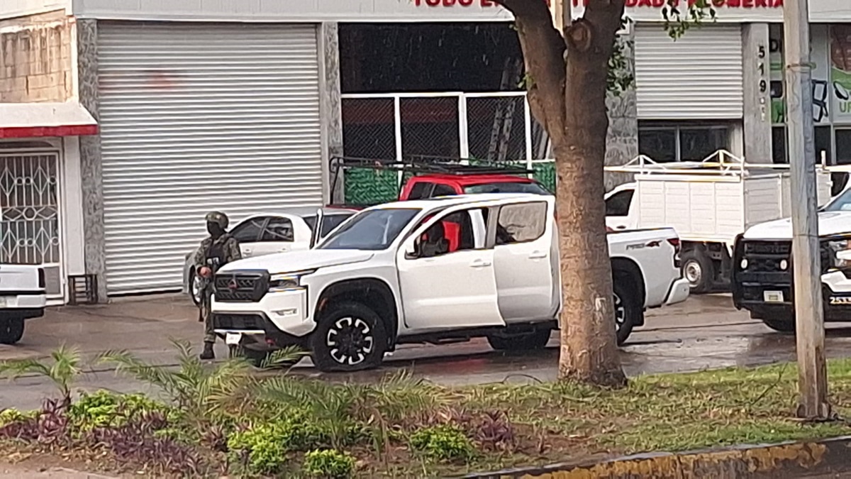 Dos detenidos tras persecución y enfrentamiento contra la Guardia Nacional en Culiacán