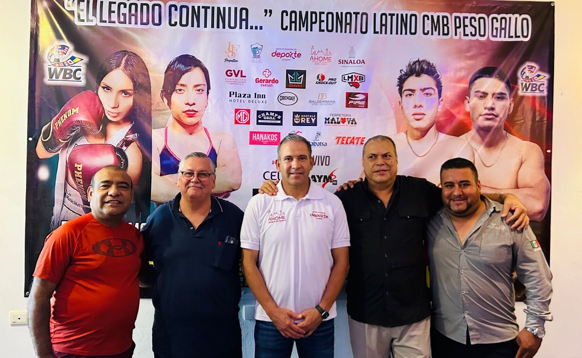 ¡El legado continúa! Habrá pelea por el campeonato Latino de la CMB en Ahome