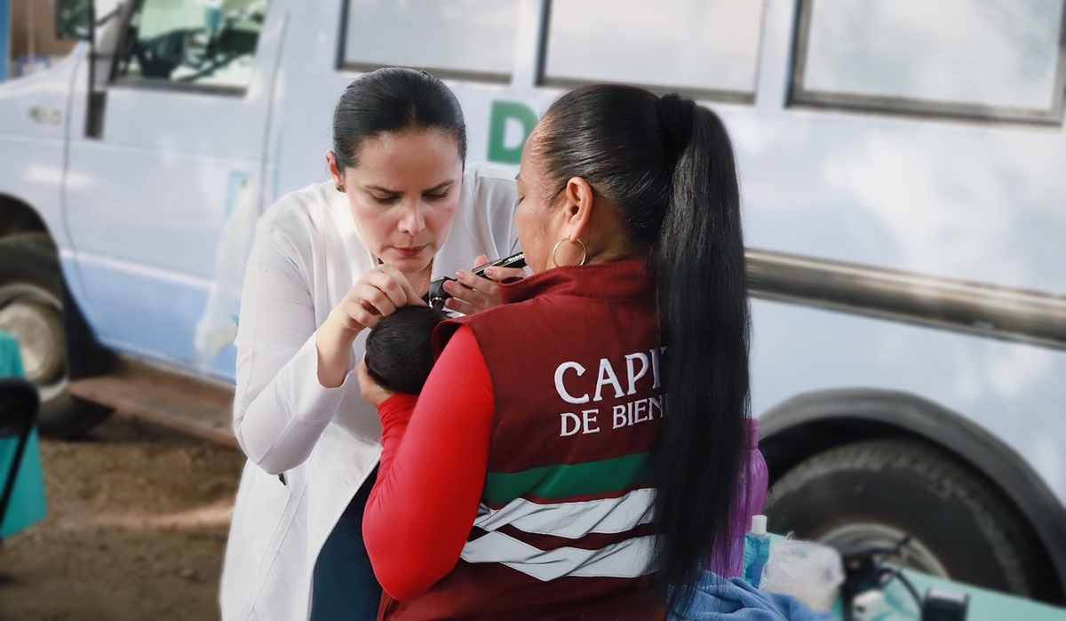 Brigadas de la Salud y Servicios DIF Bienestar llegan a Rincón del Parque, en Culiacán
