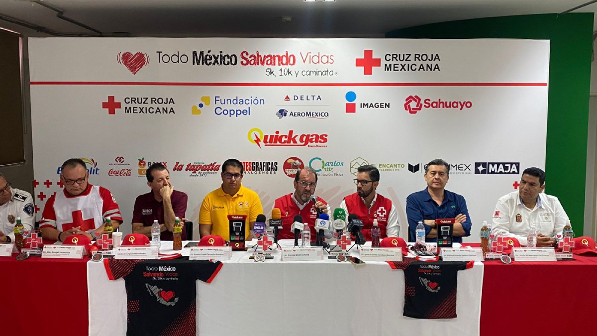 ¡Es este domingo! Todo listo para la carrera de Cruz Roja “Todo México Salvando Vidas”