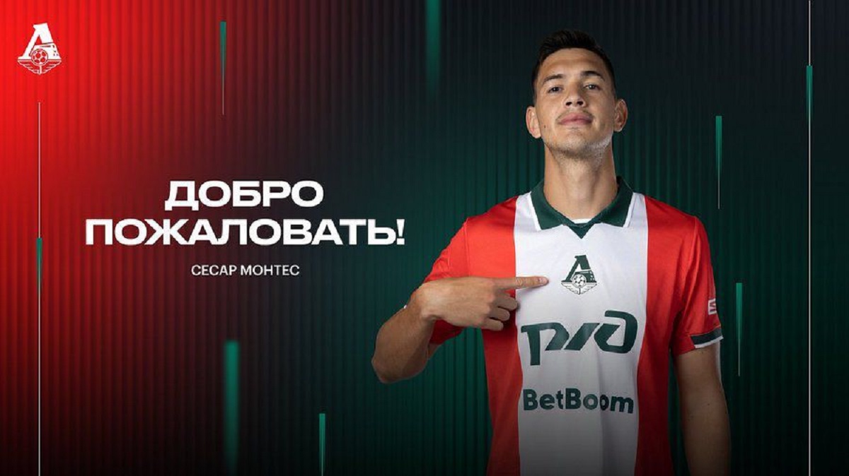 ¡A Rusia! El mexicano César Montes firma con el Lokomotiv de Moscú