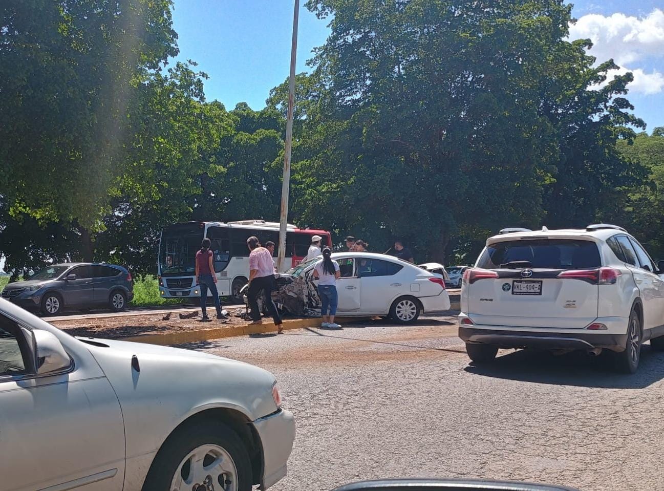 ¡No paran los choques en Culiacán! Ahora fue en Aguaruto