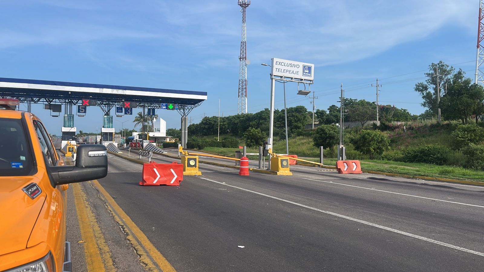 Por precaución cierran caseta de Mármol y también hacia San Ignacio no hay paso