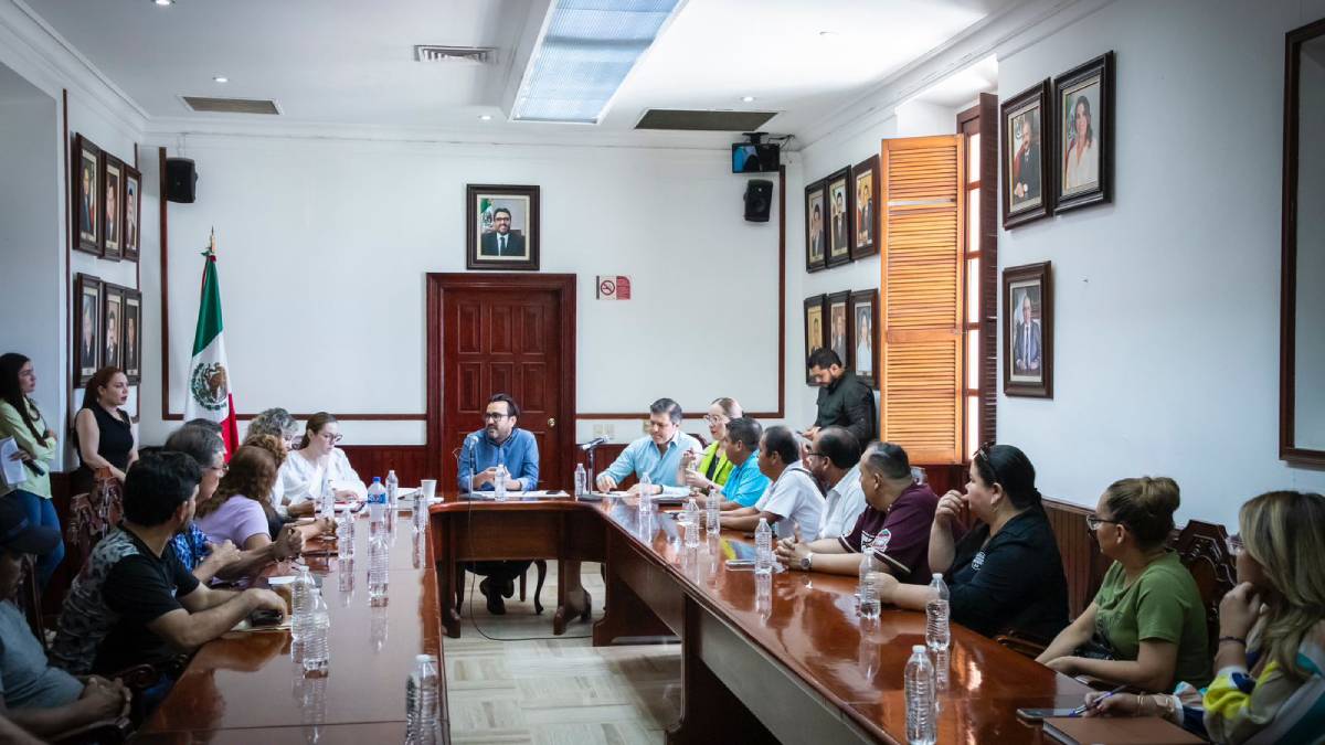 Comerciantes y Gámez Mendívil toman acuerdos para reactivar la economía en el centro