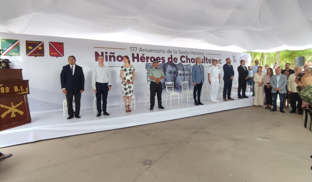 Ahome conmemora los 177 años de la Gesta Heroica de los Niños Héroes