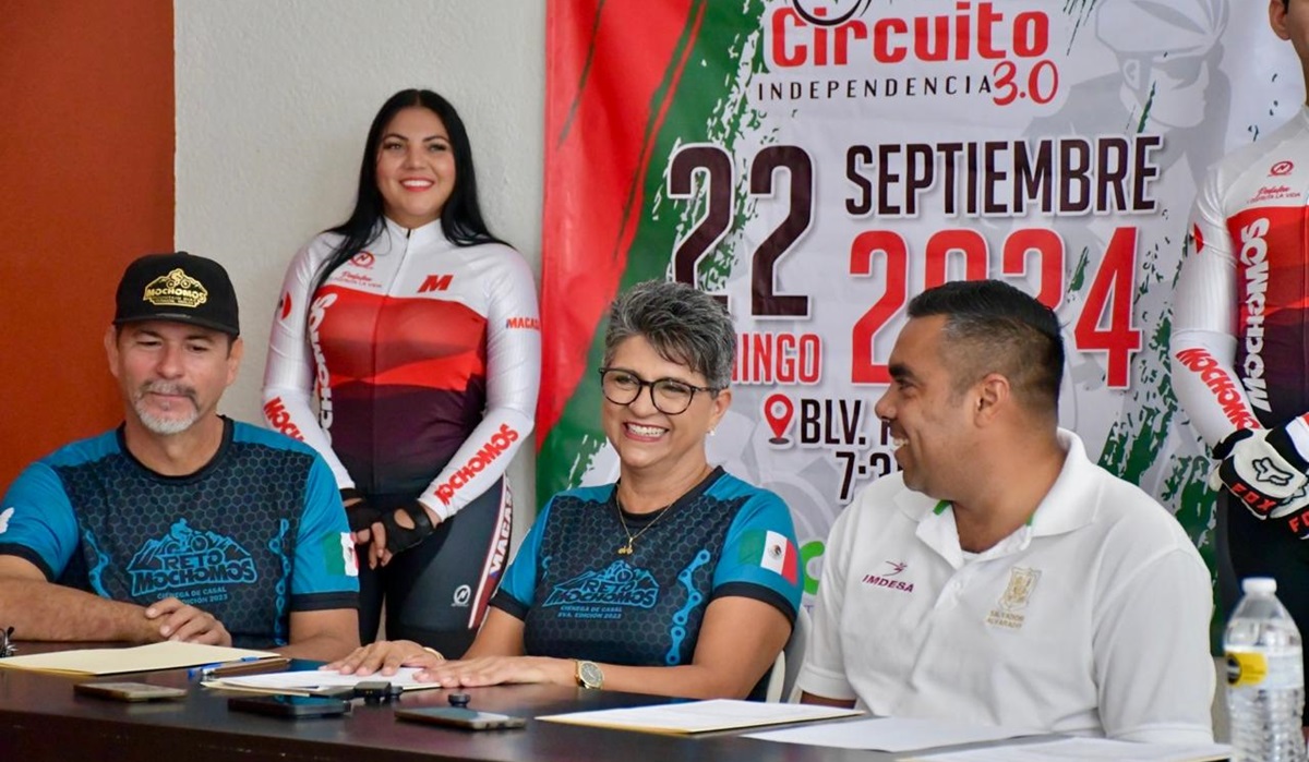 Desde Salvador Alvarado convocan a ciclistas de Sinaloa a participar en el Circuito Independencia