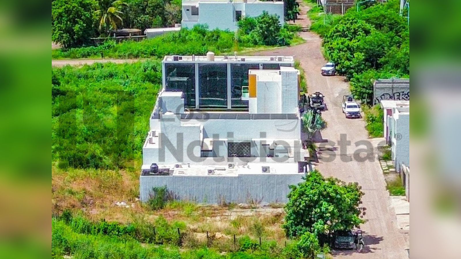 Este sería el inmueble donde habría sido capturado “El Piyi” junto a 6 civiles en Santa Fe, Culiacán