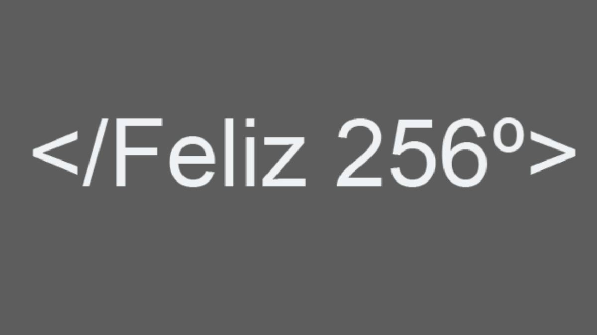 ¡Feliz Día del Programador! Que tengas un día lleno de código limpio y sin errores 