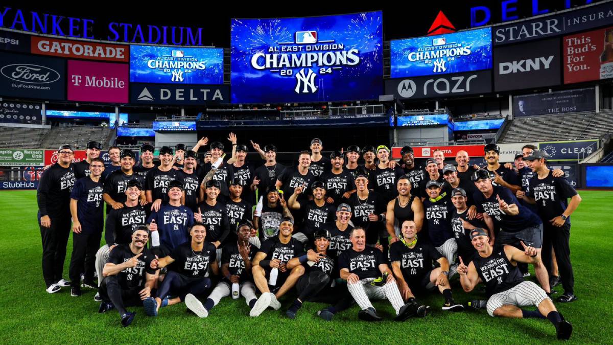 Dodgers y Yankees son campeones divisionales de la temporada 2024 de MLB
