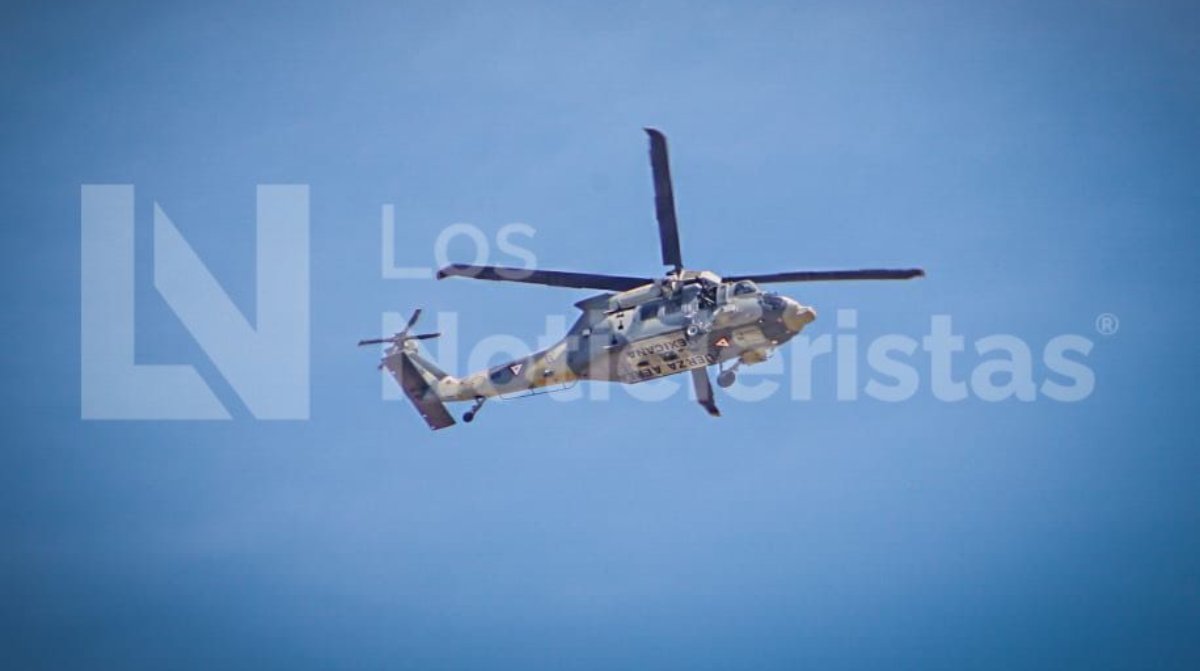 ¡Cierran calles! Con helicóptero Ejército monta operativo en el sector Santa Fe de Culiacán