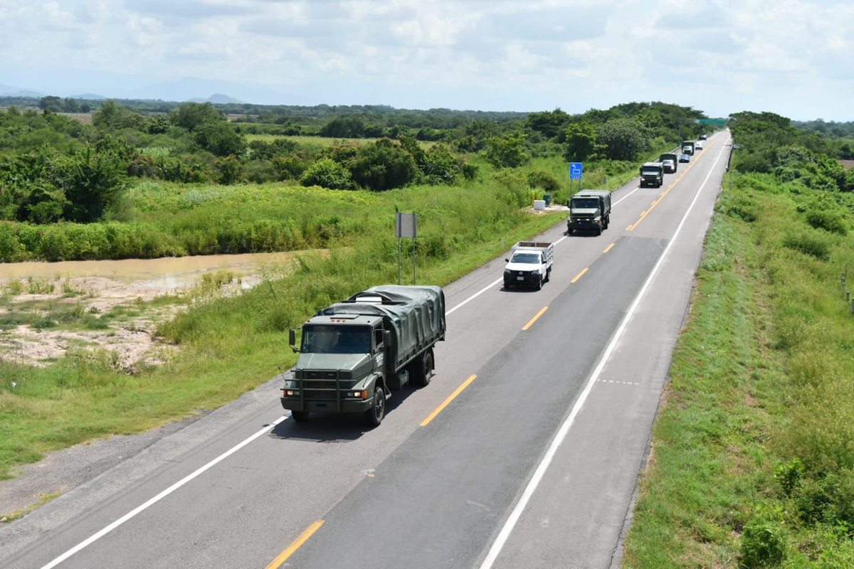 Llegan 600 nuevos elementos del Ejército a Sinaloa para fortalecer estrategia de seguridad