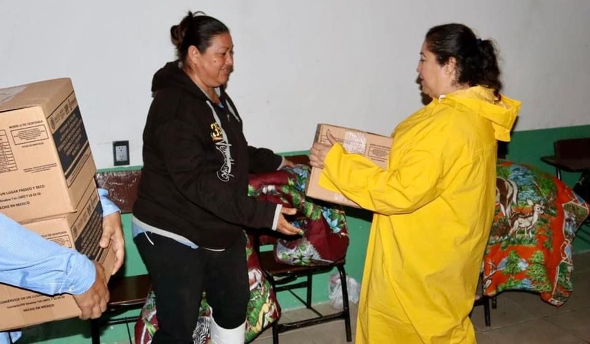 Instalan albergue para evacuados por ‘Ileana’ en Sinaloa municipio