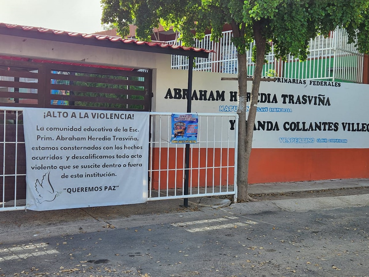 ¡Sin clases presenciales! Escuelas de Culiacán lucen vacías