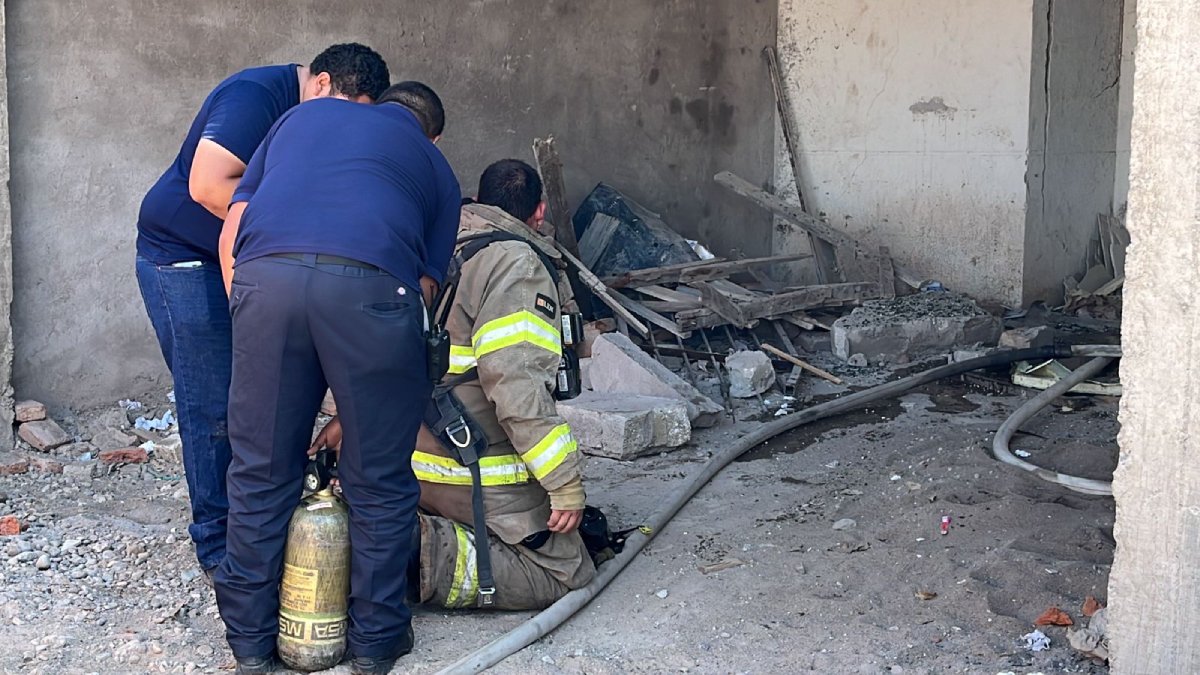 Heriberto es el hombre que sufrió quemaduras por explosión de vivienda en Guasave