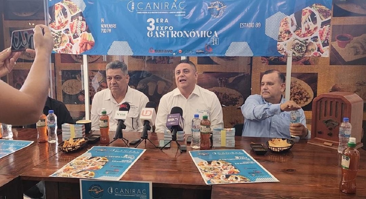¡Ya hay plan para noviembre! Llega la tercera Expo Gastronómica Canirac Guasave