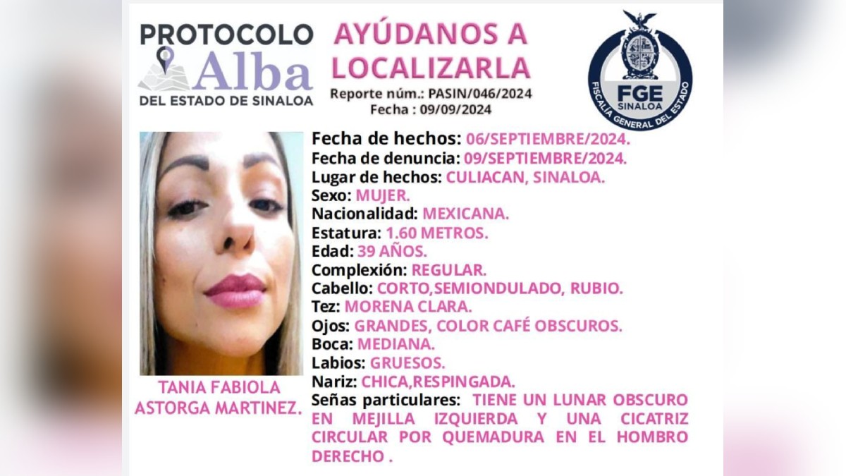 ¡Salió vender ropa al tianguis de Bachigualato y no regresó! Buscan a Tania Astorga, desaparecida en Culiacán