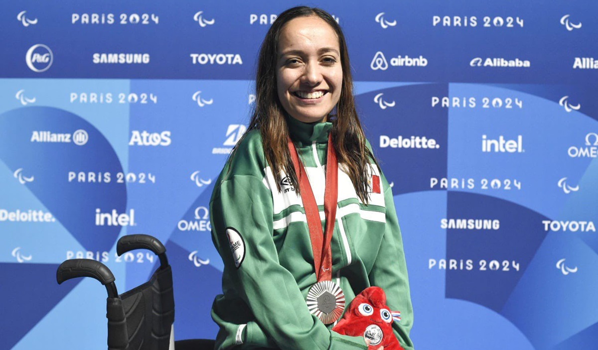 ¡Récord! Haideé Aceves impone nueva marca de América en paranatación de París 2024