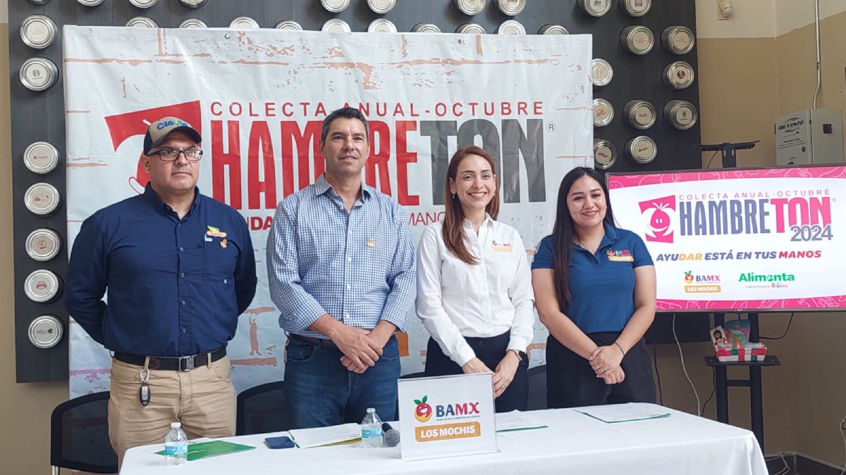 ¡Únete al Hambretón 2024, ayudar está en tus manos! Invita el banco de alimentos