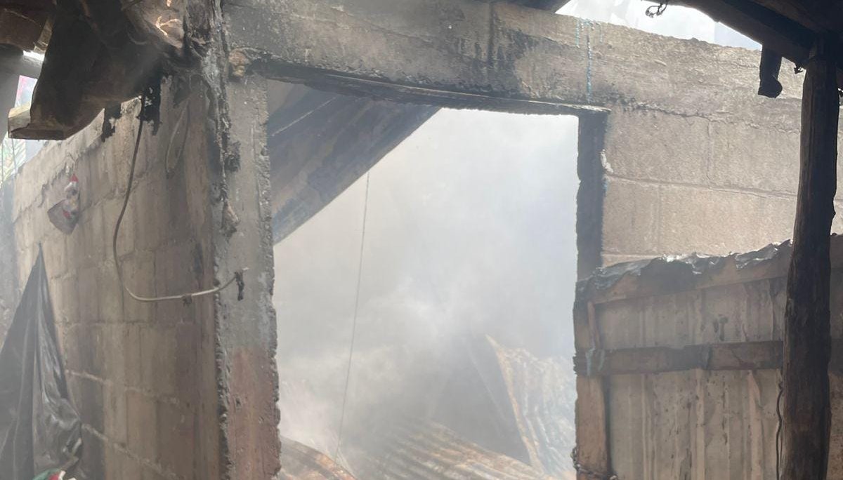 Encuentran cadáver de una persona calcinada tras incendio en Costa Rica